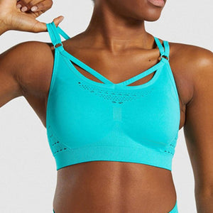 Seamless Cutout Sport Bra