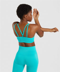 Seamless Cutout Sport Bra